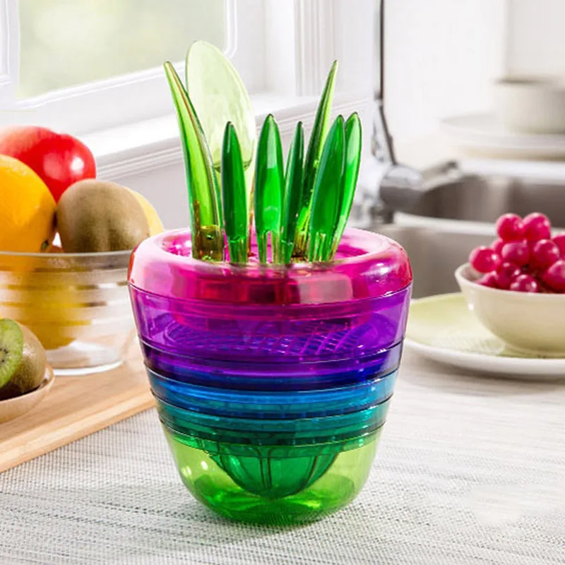 

Creative home multi-function cut fruit artifact 10 piece set lazy practical juice kitchen supplies gadgets environmental protect