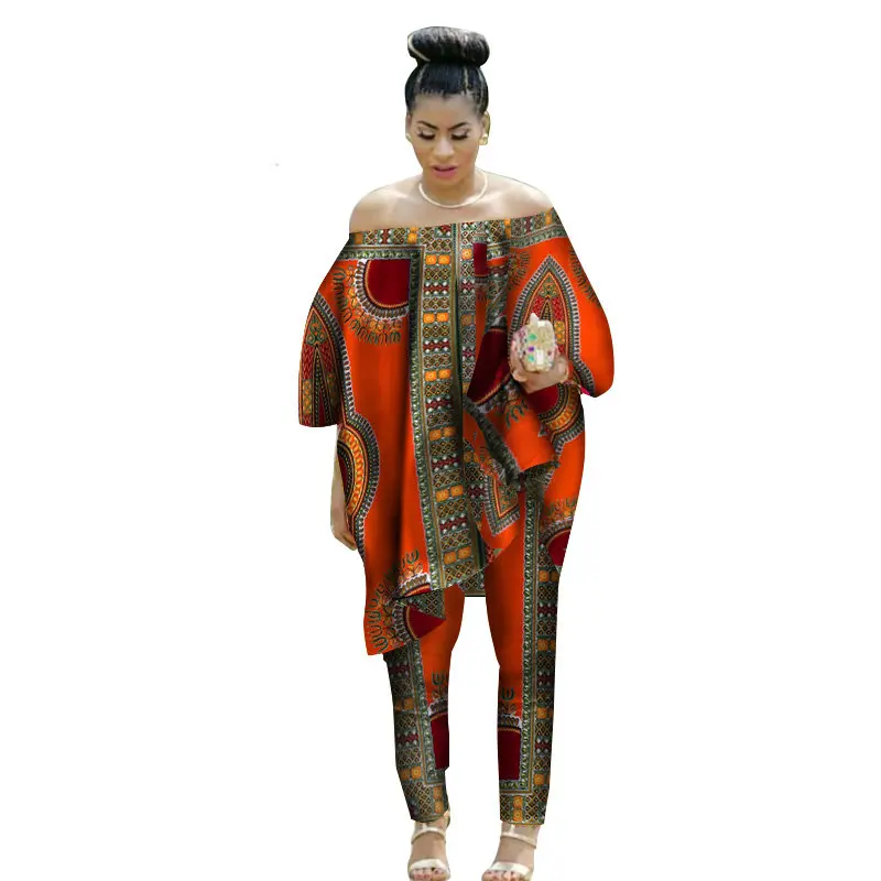 2017-African-Women-2-Piece-Set-Dashiki-Cotton-Print-Wax-Crop-Top-and-Skirt-Set-Good(19)