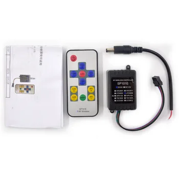

RF Wireless Remote Control RGB Controller for WS2811, WS2801, TM1804, TM1809, UCS1903, APA104, LPD6803 RGB Led Strip