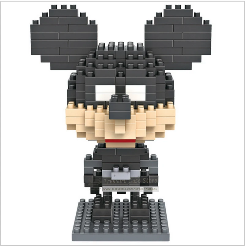 LOZ 9418 Mini Blocks Mickey Mouse Batman Diamond Building Blocks toys