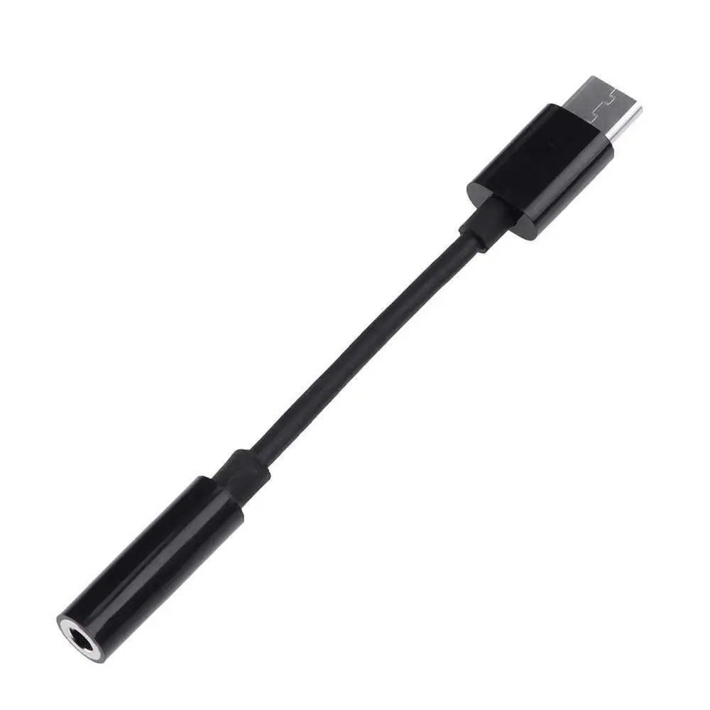 

For Android Type-C Headphone Adapter For Xiaomi Huawei AUX Adapter For Type C Female To 3.5mm Male Adapters Headphone Jack Cable