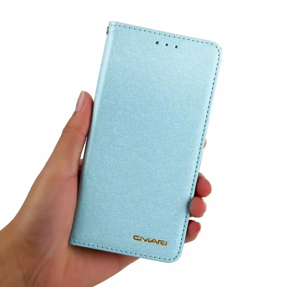 

Magnetic Silk Leather Case For Iphone X XR XS Max Luxury Card Holder Wallet Flip Cover For iphone 6 6s 7 8 Plus Phone Case