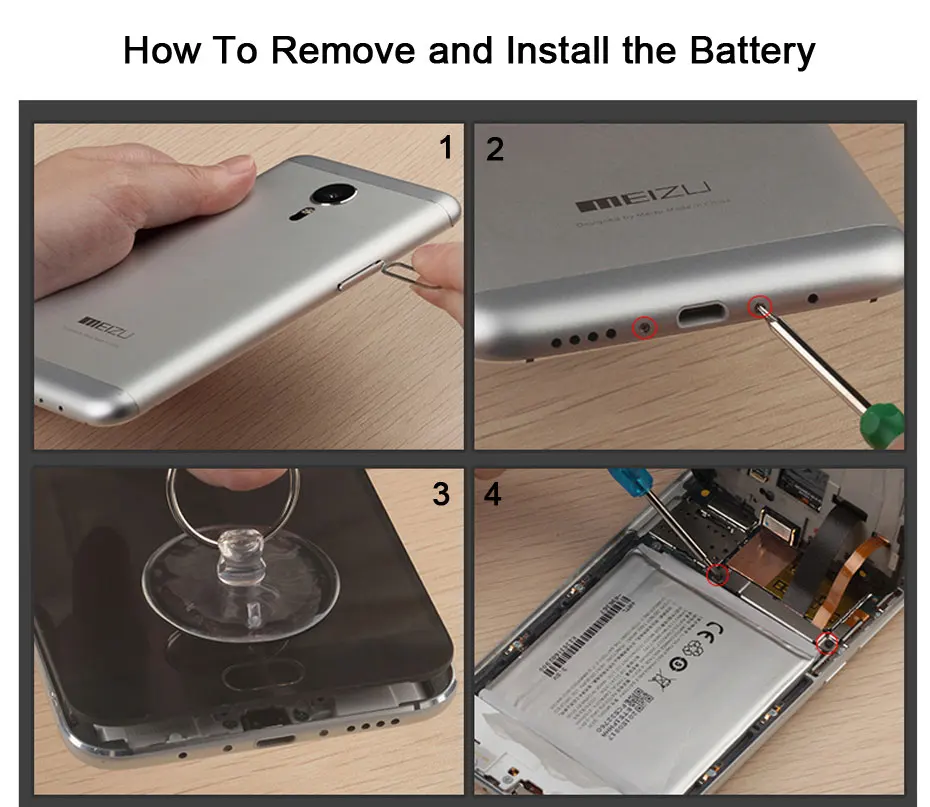 Original NOHON Battery For Meizu MX5 Battery BT51 3150mAh Lithium Polymer Bateria MX5 Phone Replacement Batteries Free Tools     (11)
