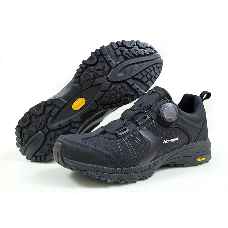 

Outdoor hiking shoes for men BOA Quick buckle Waterproof Vib ram Anti-skid Anti-kick Wearable Sports Walking shoes for women