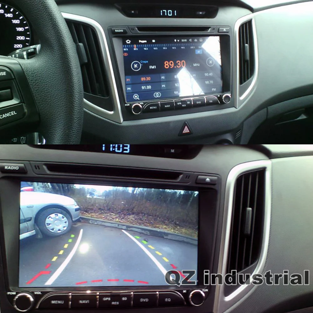 Flash Deal QZ industrial HD 8" Android 8.1for Hyundai Creta IX25 2014-2017 Car DVD player with 3G 4G WIFI GPS Radio BT Navigation RDS Map 5