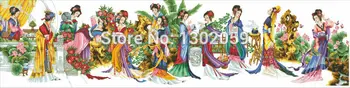 

Available Factory Sale Cross Stitch Kit Needlework Embroidery Package Twelve Angel Flower Classical-----Free Shipping