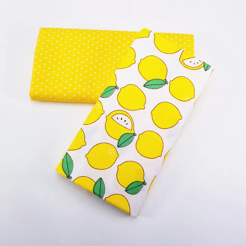 Новая детская одежда с фруктовым принтом, Лоскутная хлопковая саржевая ткань, ручная работа, стеганые толстые простыни для спальни, тонкая хлопковая ткань