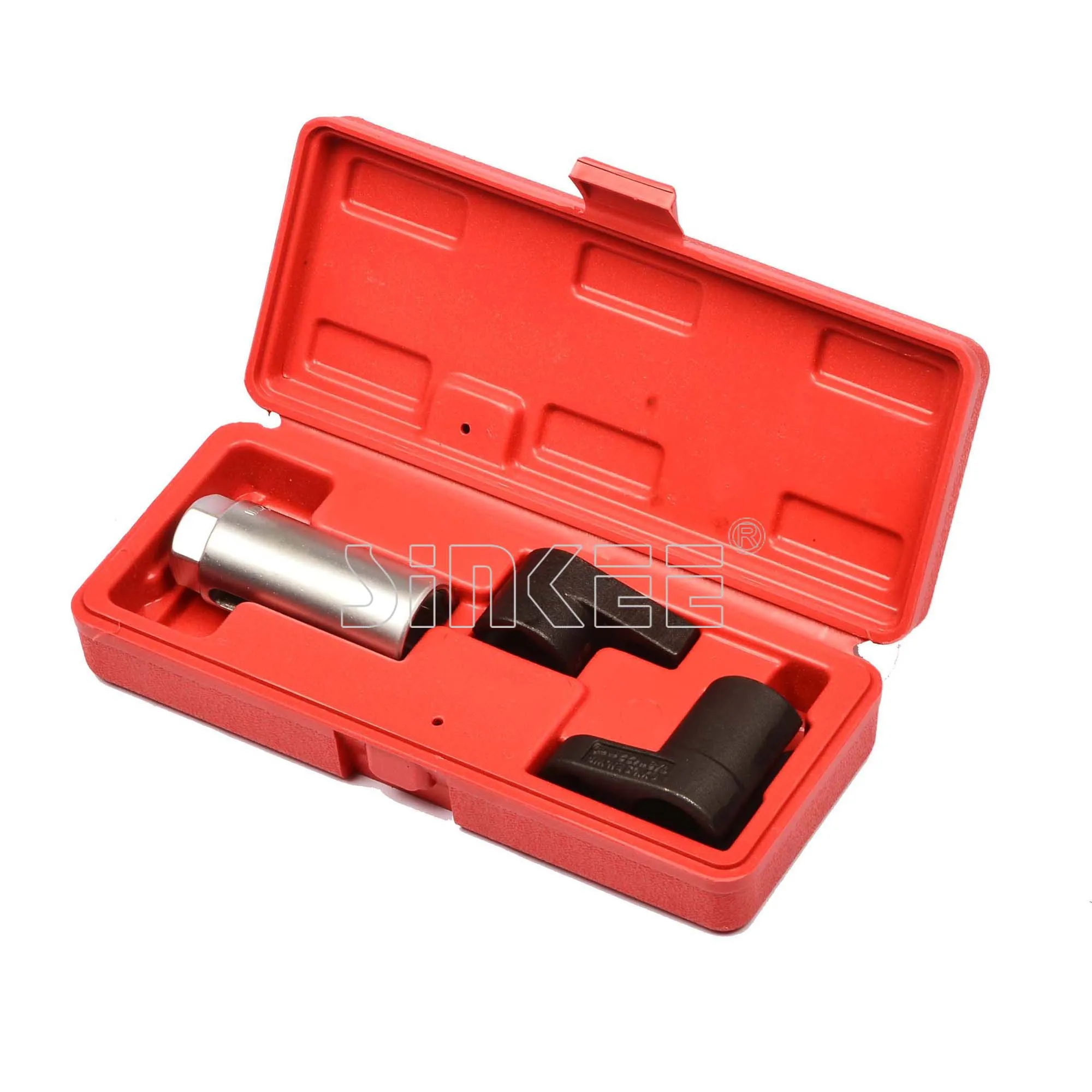 

3pcs Oxygen Sensor Socket 6 Point Wrench 1/2" and 3/8" Drive 7/8" 22mm Universal Oxygen Sensor Switch Socket SK1087