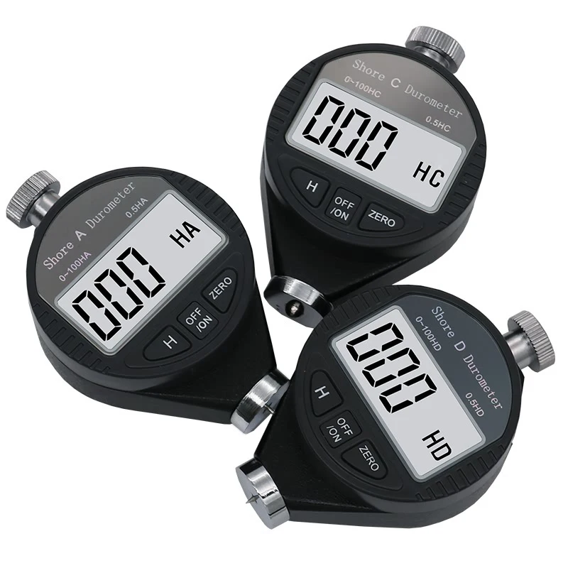 Digital Durometer A Tester Rubber Hardness Meter 0~100HA For Plastic Leather Wax Accurate Measurement