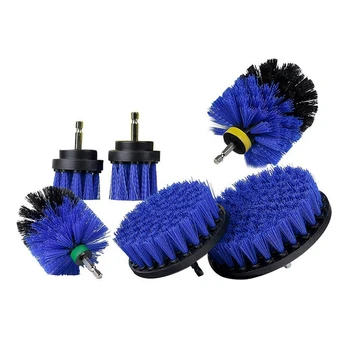 

Drill Brush Attachment Set - Power Scrubber Brush Cleaning Kit - All Purpose Drill Brush- Fits Most Drills - Power Scrubber Cl