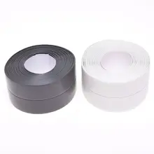 1 шт., уплотнительная лента для ванной и раковины, самоклеющаяся водостойкая настенная наклейка для ванной и кухни