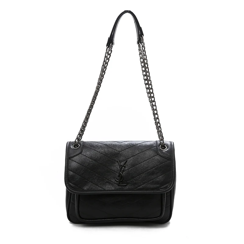 

2019 Luxury Designer Chain Messenger Bag Woman Bag PU Leather Handbags Female Small Crossbody Shoulder Bag Popular Style