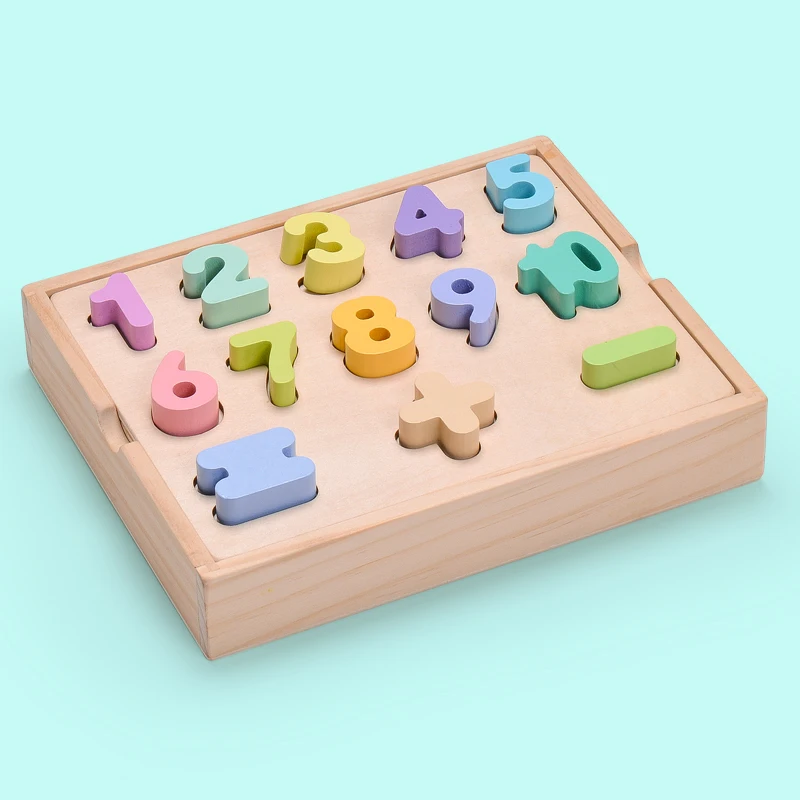 Игрушки для детей дошкольного возраста Монтессори Деревянные игрушки клипсы бусины магнитные рыболовные игрушки Математика Обучающие Детские Ранние развивающие игрушки для детей
