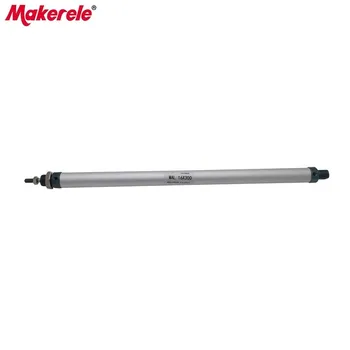 

Mini Cylinder Pneumatic MAL16 Stroke 300 Double Acting Type Aluminum Alloy Cylinder Fishtailing Shape Cylinders MAL16-300-CA