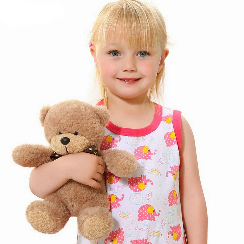 Dropshipping 20cm Cute Plush Teddy Bear Plush Kids Toys Stuffed Dolls