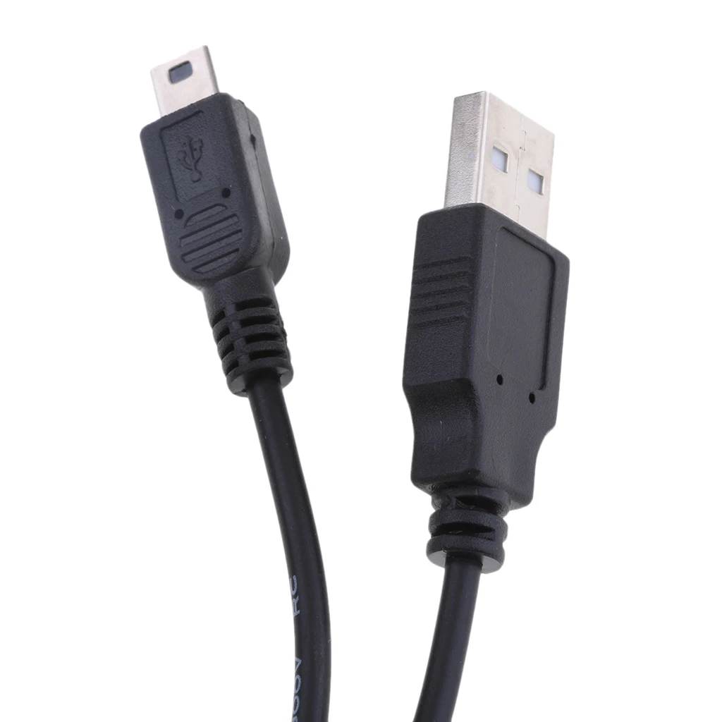 Universal 5V 2A Mini USB Chargers Cable Direct Head Plug DVR GPS Charging Cables Easy Use