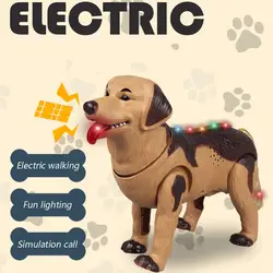Детская электрическая игрушка Щенок Детский Электронный Питомец умное моделирование зверь машина собака будет петь и ходить