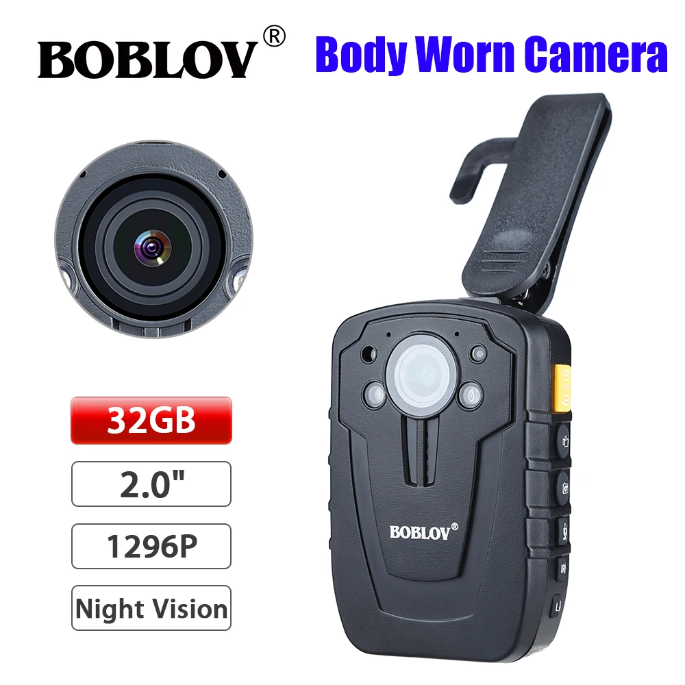 

Ambarella A7 32GB HD31-D Body Camera Police DVR HD 1080P Body Worn Video Camera Recorder IR Night Vision Camera