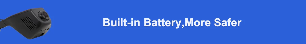 Built-in Battery,More Safer