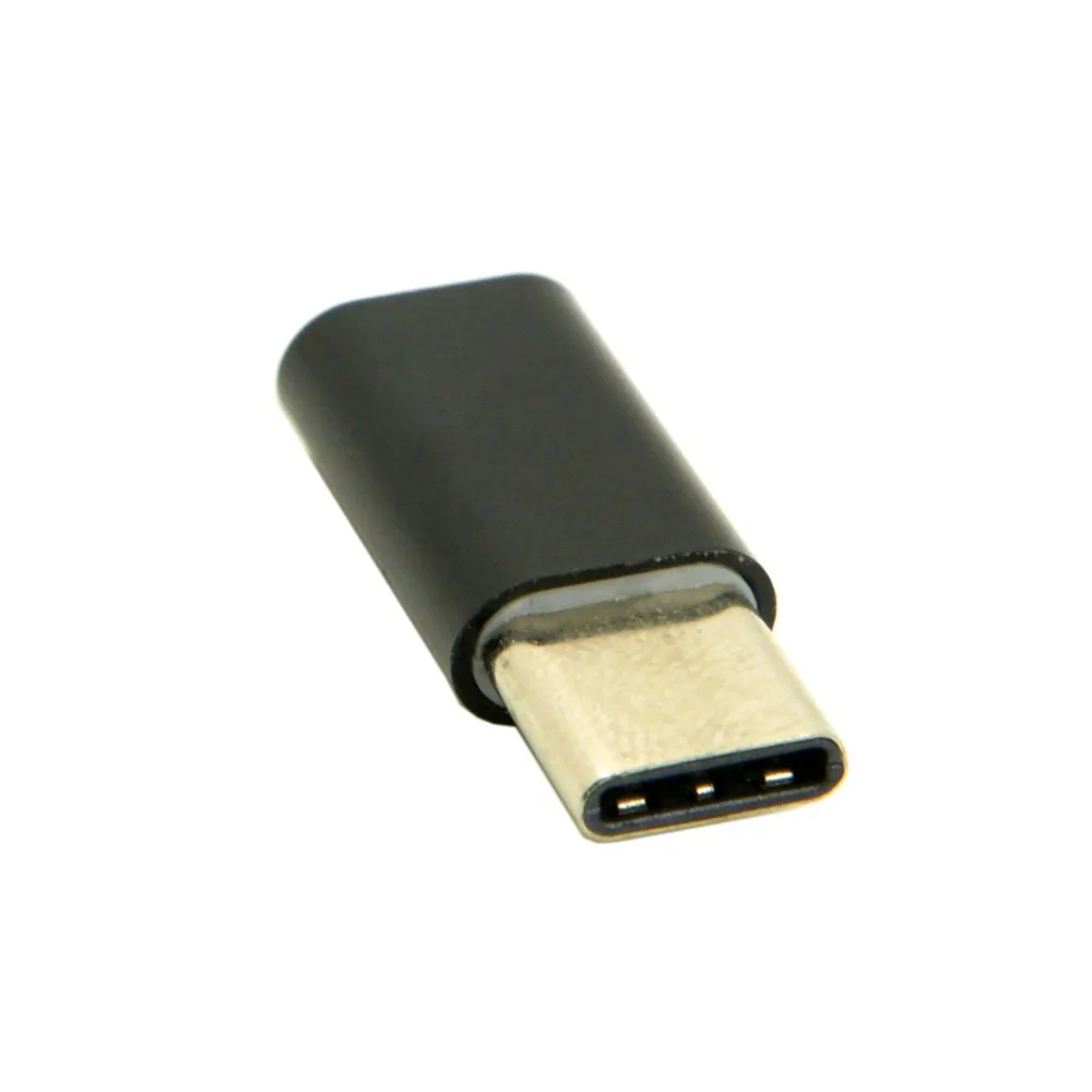 Маленькая модель USB 3,1 type C штекер для Micro USB 2,0 5Pin Женский адаптер данных для планшета и мобильного телефона