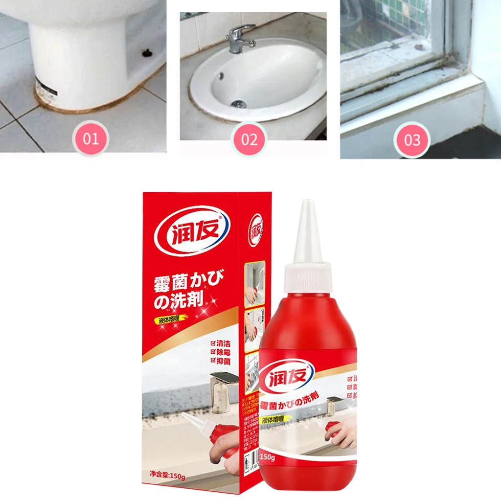 

Household 150g Chemical Miracle Deep Down Wall Mold Mildew Remover Cleaner Caulk Gel Cinnamon Extract Anti-Odor Mold Remover Gel