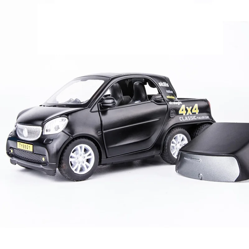 

1:32 Diecast Alloy car model Smart Pickup Sound and light pull back function kids toys Give your child the best gift