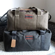 Для мужчин дорожные сумки большой Ёмкость Для женщин Чемодан Путешествия Duffle Сумки Холст складной мешок для поездки Водонепроницаемый