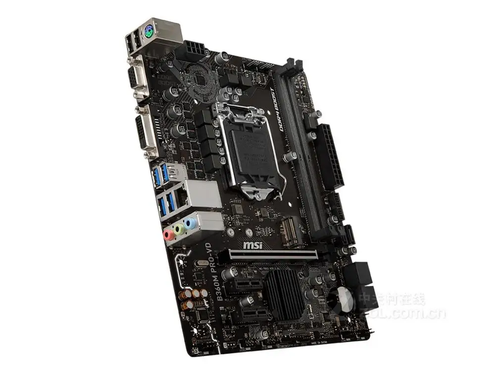 Новый MSI B360M PRO VD оригинальная материнская плата LGA 1151 DDR4 USB2.0 USB3.1 DVI VGA 32 GB B360