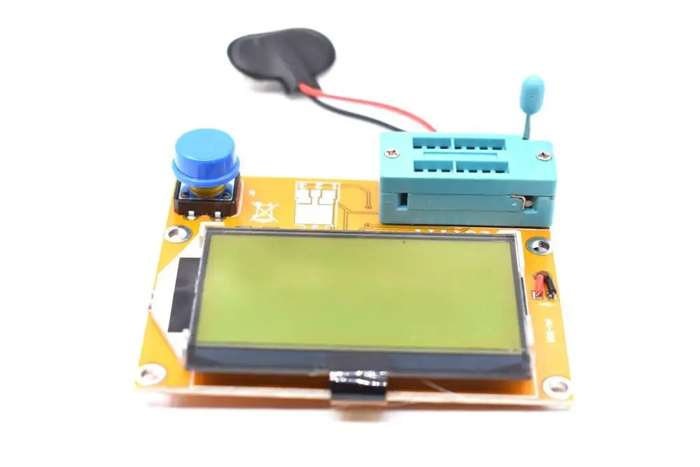 M328 Lcr-T4 Mega328 Esr Meter Lcr Led Transistor Tester Diodo Triodo Capacità Mos Pnp Npn 12864 Modulo Display