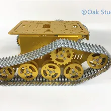 T300, все металлические tnak, с металлическим танком, шасси из алюминиевого сплава, для DIY, rober, умный Танк автомобиля, учебный проект