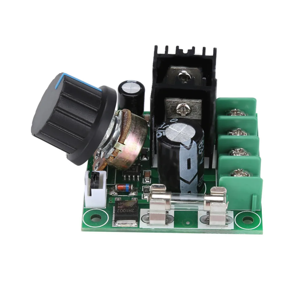 

PWM DC Motor Speed Controller 9V-50V 10A PWM DC Motor Governor High Power Stepless Variable Speed Controller High Quality