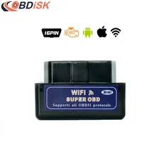 2017 Super Mini ELM327 Wifi V1.5 OBD2 Scanner Interface OBDII ELM 327 Car Diagnostic Tool Support Android & IOS
