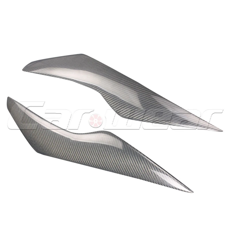 

Carbon Fiber Car Headlight Eyebrows Cover trim sticker for Ford Focuns 2009-2011