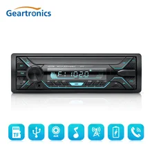 1 Дин Bluetooth Радио MP3 плеер аудио стерео Bluetooth стерео радио 12 В FM AUX громкой связи вызов в тире автомагнитолы