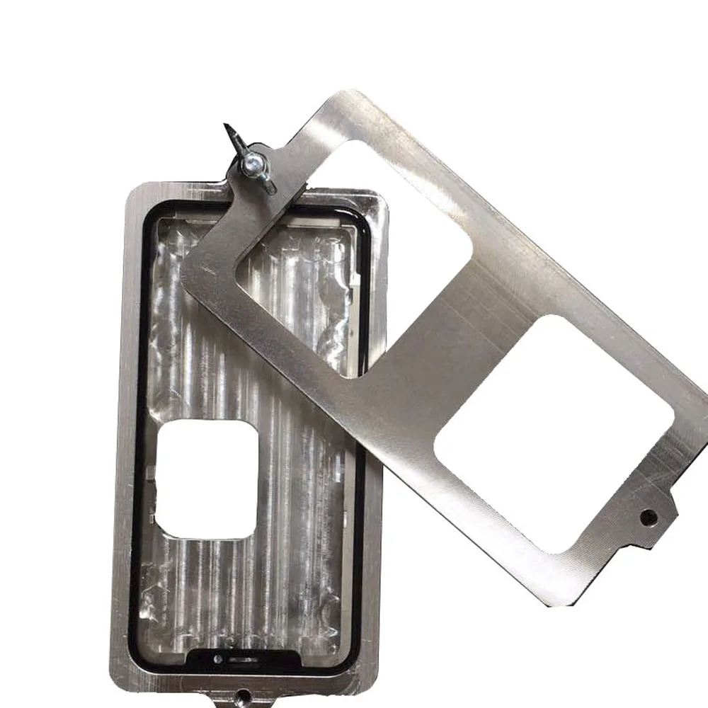 Aluminium-Iphone-X-frame-laminating-mold-LCD-Aligning-Mold-Glass-Frame-Cold-Glue-Holding-Mold (1)