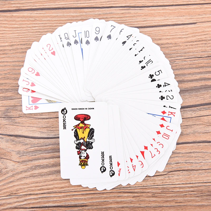 Портативный покер интересные игровые карты Настольная игра снаружи открытый или путешествия покер играть в покер карты