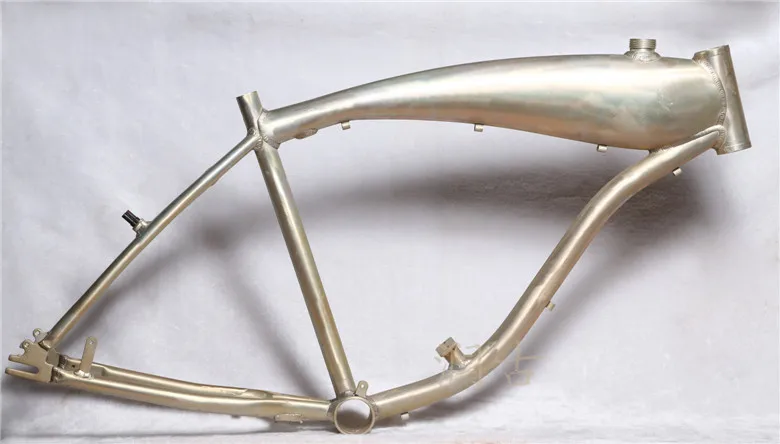 Excellent Integral Fuel Tank Aluminum Alloy Frame / fork /Fuel Bicycle Frame / American Fuel Bicycle Aluminum Alloy Frame Retro Frame 1 Excellent Integral Fuel Tank Aluminum Alloy Frame / fork /Fuel Bicycle Frame / American Fuel Bicycle Aluminum Alloy Frame Retro Frame 1
