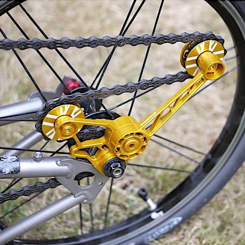 TWTOPSE Pro натяжитель цепи велосипеда для Brompton велосипедный ролик переключателя передач колеса комплект задний переключатель подшипник направляющее колесо для 1 2 3 скорости CNC