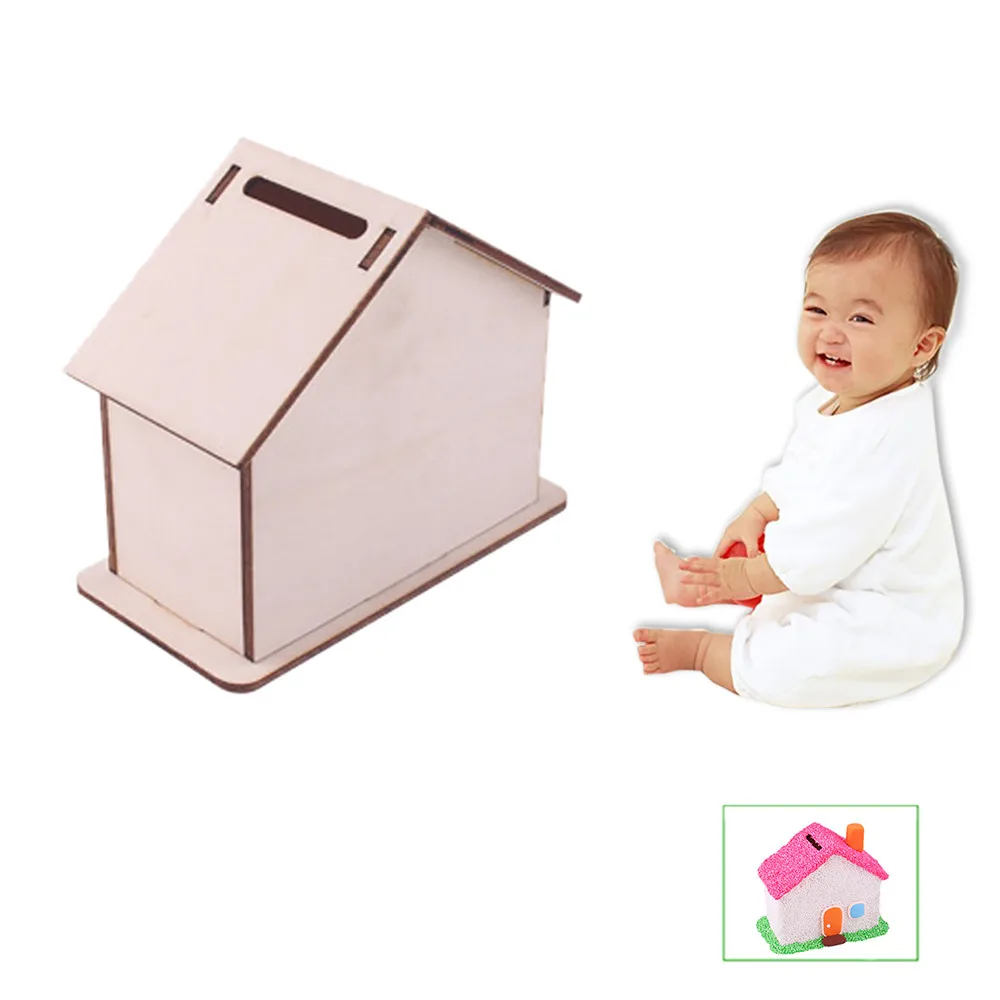 Детские игрушки DIY Миниатюрная модель головоломка кукольный домик креативная