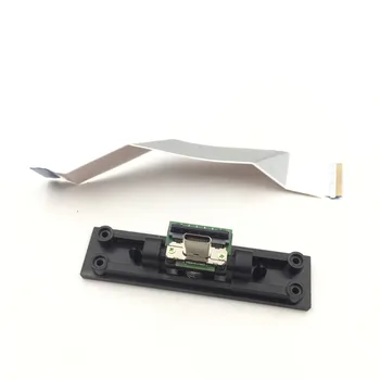 

Used Replacement Type C Charger Socket W/ Ribbon Cabe & Plastic Holder for Nintendo Switch HDMI Charging Dock