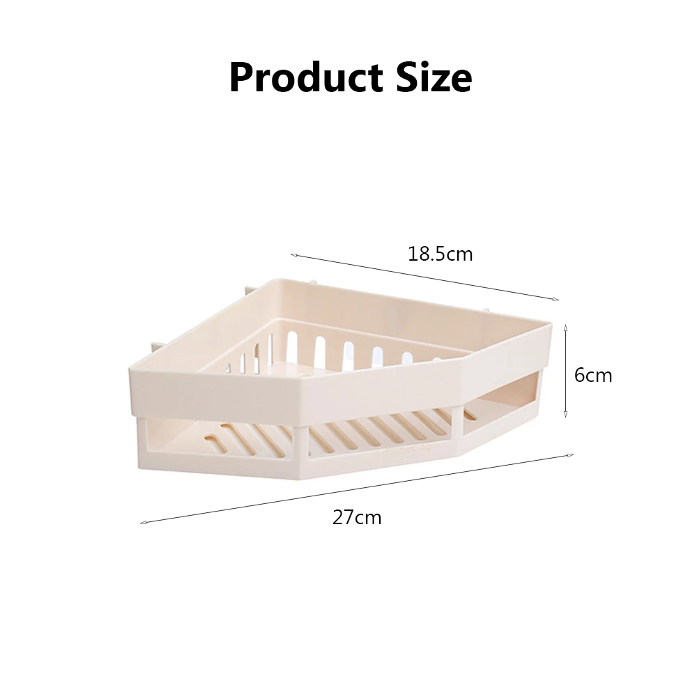Полка для ванной комнаты, клейкая стойка для хранения, угловой держатель, гель для душа, шампунь, органайзер, корзина для кухни, аксессуары для ванной комнаты, домашний декор