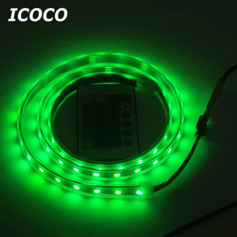 ICOCO 1/2 m Беспроводной беспроводной USB Мощность Управление светодиодный для разноцветной световой ленты энергосбережения для Спальня дома ТВ фон Декор