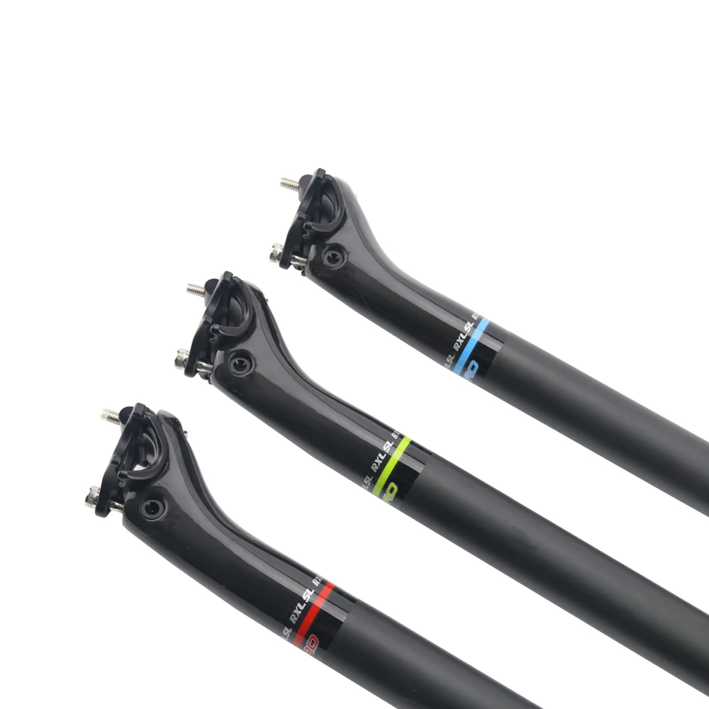 RXL SL UD Bicycle Seat Post Carbon Seatpost 25.427.230.831.6mm Seat Post Ultralight 350400mm Mtb Carbon Seatposts (4)