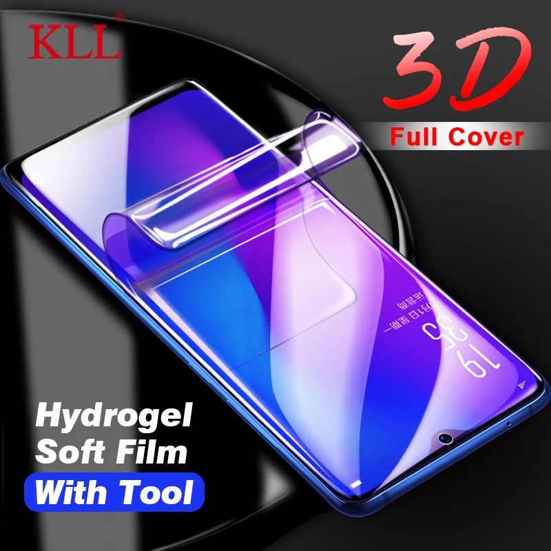 

3D Full Cover Soft Hydrogel Film for OPPO R17 R15 R11 R9 R9S R11S Plus Screen Protector for Oppo A5 A3 A1 A59 Not Tempered Glass