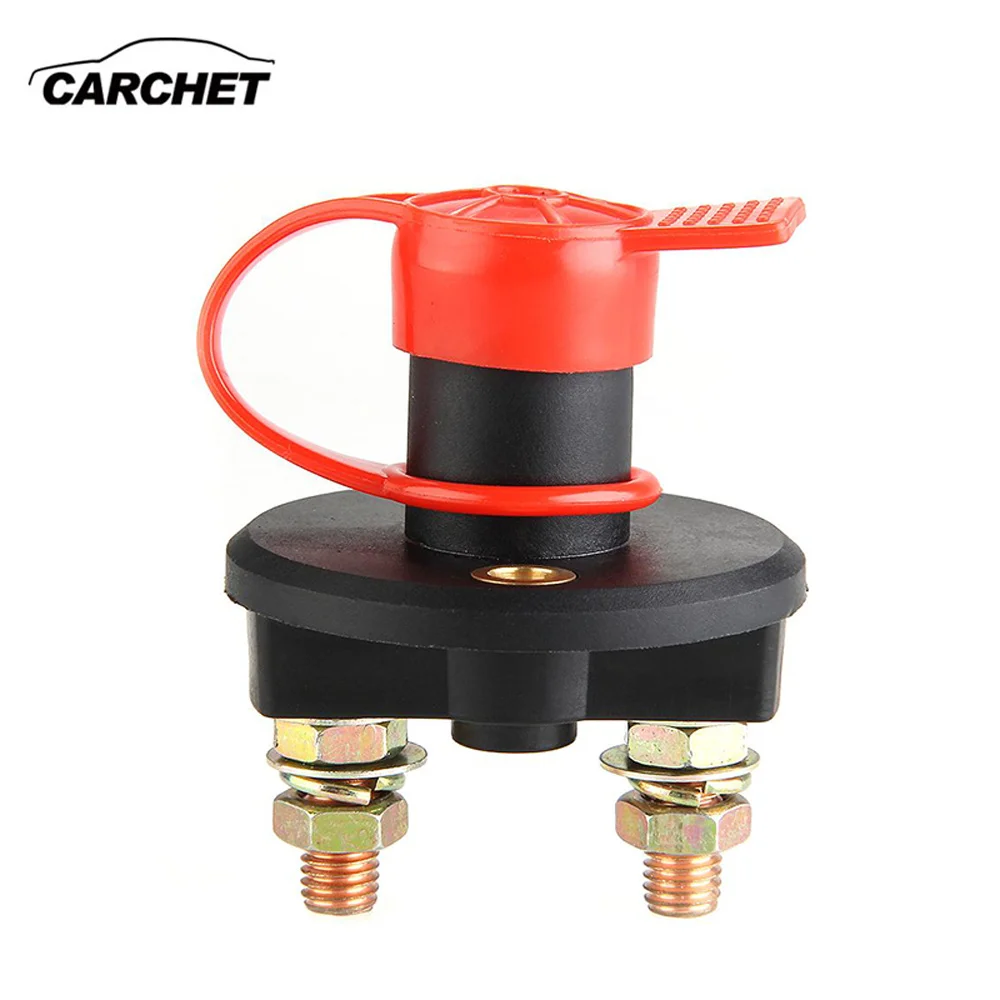 CARCHET Car Switch Battery Isolator Cut Off Power Kill Switch 400A 24V