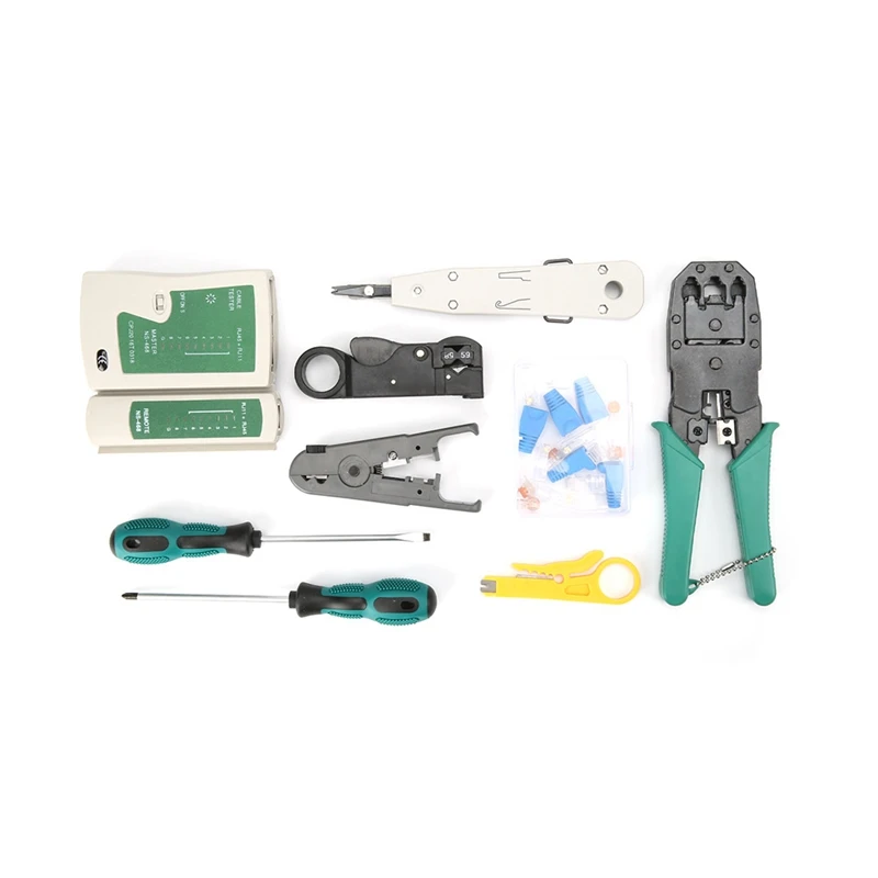 

Network Cable Clamp Pliers Stripping Crimping Pliers/Professional Network Cable Tester Rj45 Rj11 Rj12 Cat5 Utp Lan Cable Teste