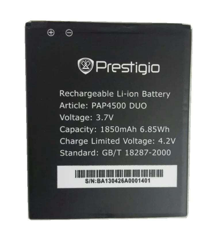 

PAP4500 DUO 4500 1850mah High Quality MultiPhone Replacement Li-ion Battery Battery for Prestigio MultiPhone Battery PAP4500 DUO