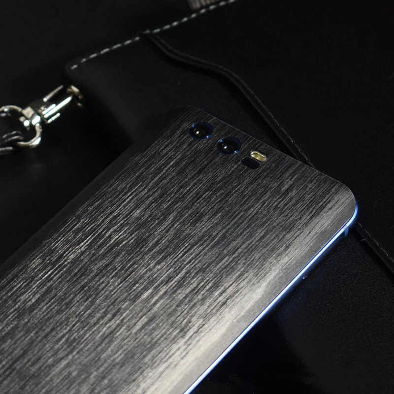 NEW Kawat Menggambar membran Kulit Bungkus Film Pelindung Ponsel Kulit kembali pasta Stiker Pelindung Untuk Huawei Honor 9