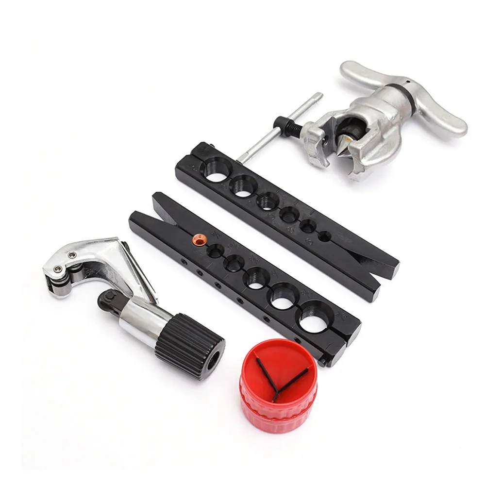 

5/7pcs Air Conditioning Refrigerator Refrigeration Repair Tool Set Brass Tube Expander Metric/Inch Tube Reamer