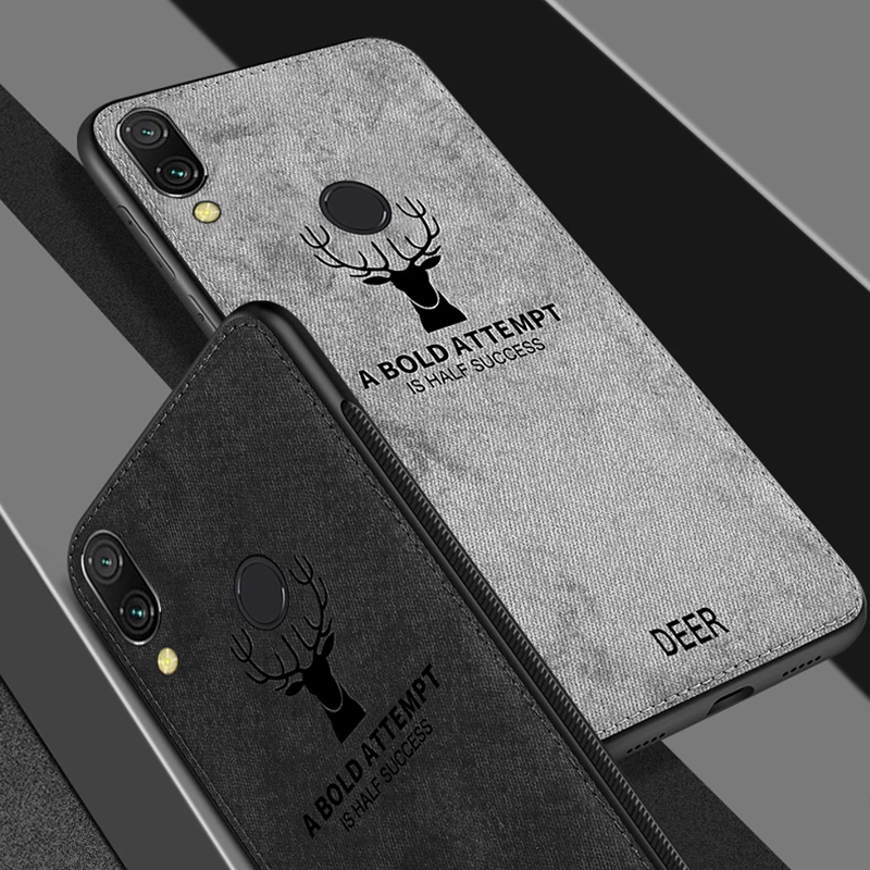

Fabric phone case on the Xiomi Redmi Note 7 cases for Xiaomi Redmi 7A 6A Note 6 Pro Note6 Note7 Redmi7 Redmi6 soft tpu covers